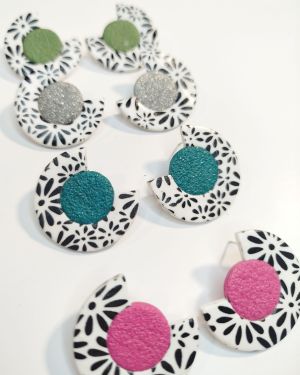 Pendientes comecocos flores