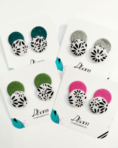 Doble circulo flores