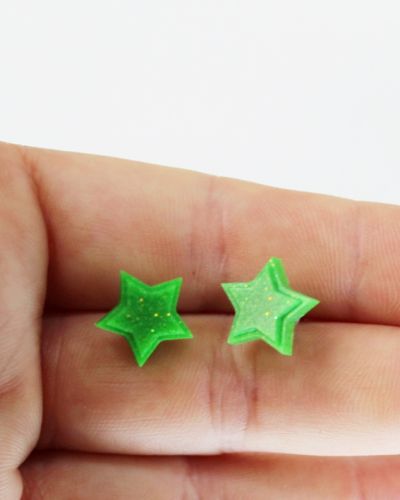 Estrellas mini verdes