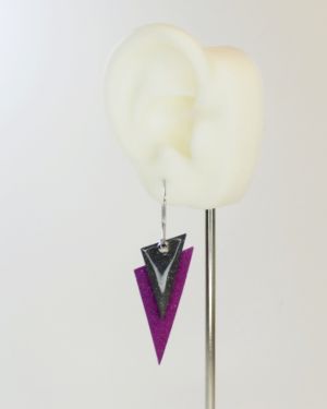 Triángulos en aro fino