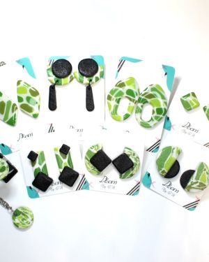 Rectángulo cantos verdes