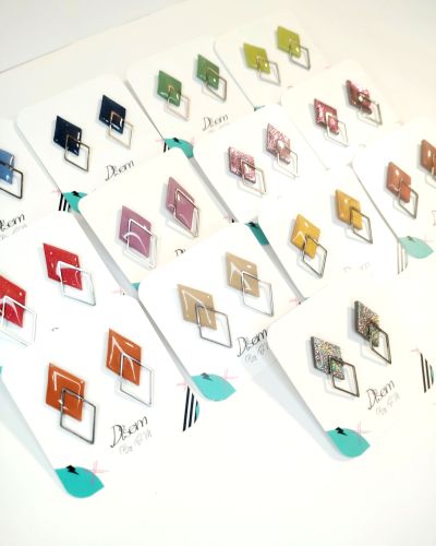 Pendientes Mini Rombo