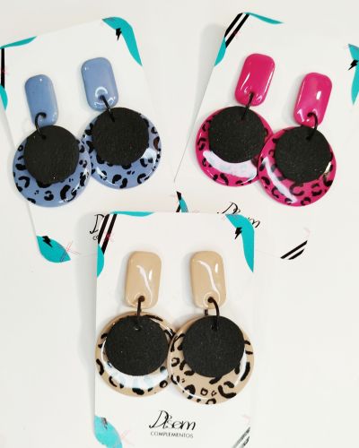 Círculos animal print