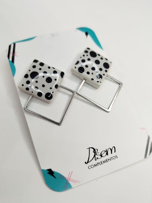Pendientes cuadrados Chita