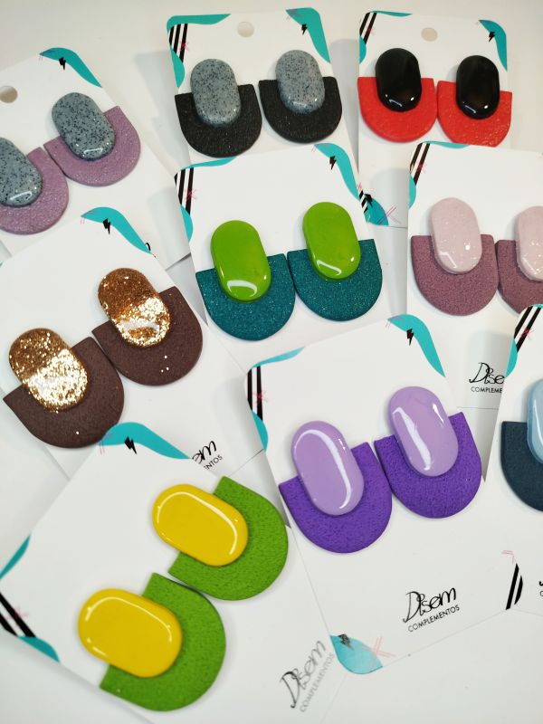 Pendientes ertza grandes