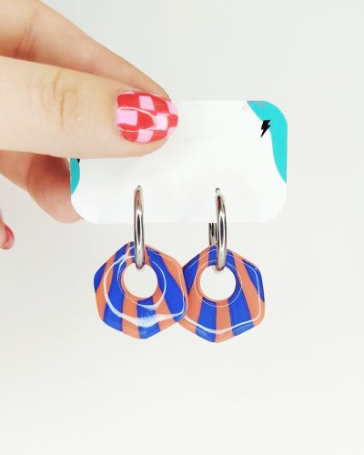 Pendientes de aro Huracán